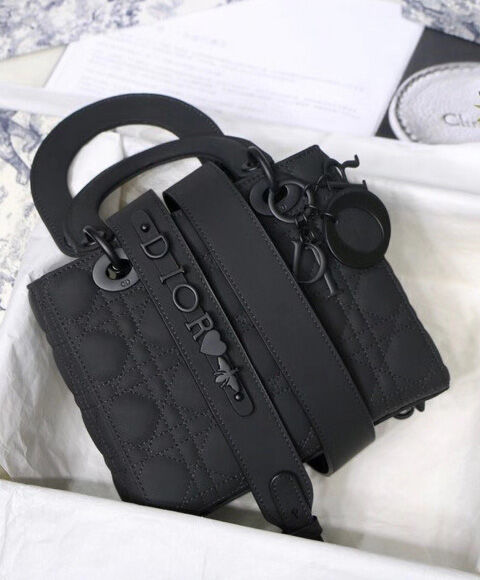 Christian Dior Lady Dior My Abcdior Bag Black